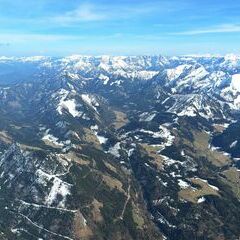 Flugwegposition um 14:20:03: Aufgenommen in der Nähe von Gemeinde Rosenau am Hengstpaß, Österreich in 2669 Meter